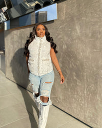 So icey | puffer vest