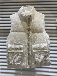 So icey | puffer vest