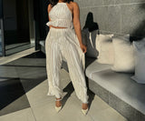 Champagne toast | pant set