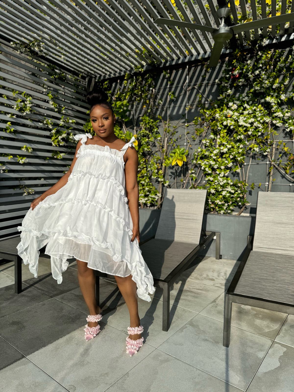 Care free | ruffle dress