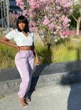 Peony | satin pants