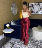 Ruby | velvet flares