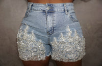 Sweet baby | denim shorts