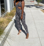 Dalmatian jumpsuit | black