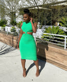 Knot nice dress | green