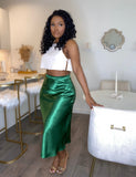 Gem stone skirt | green