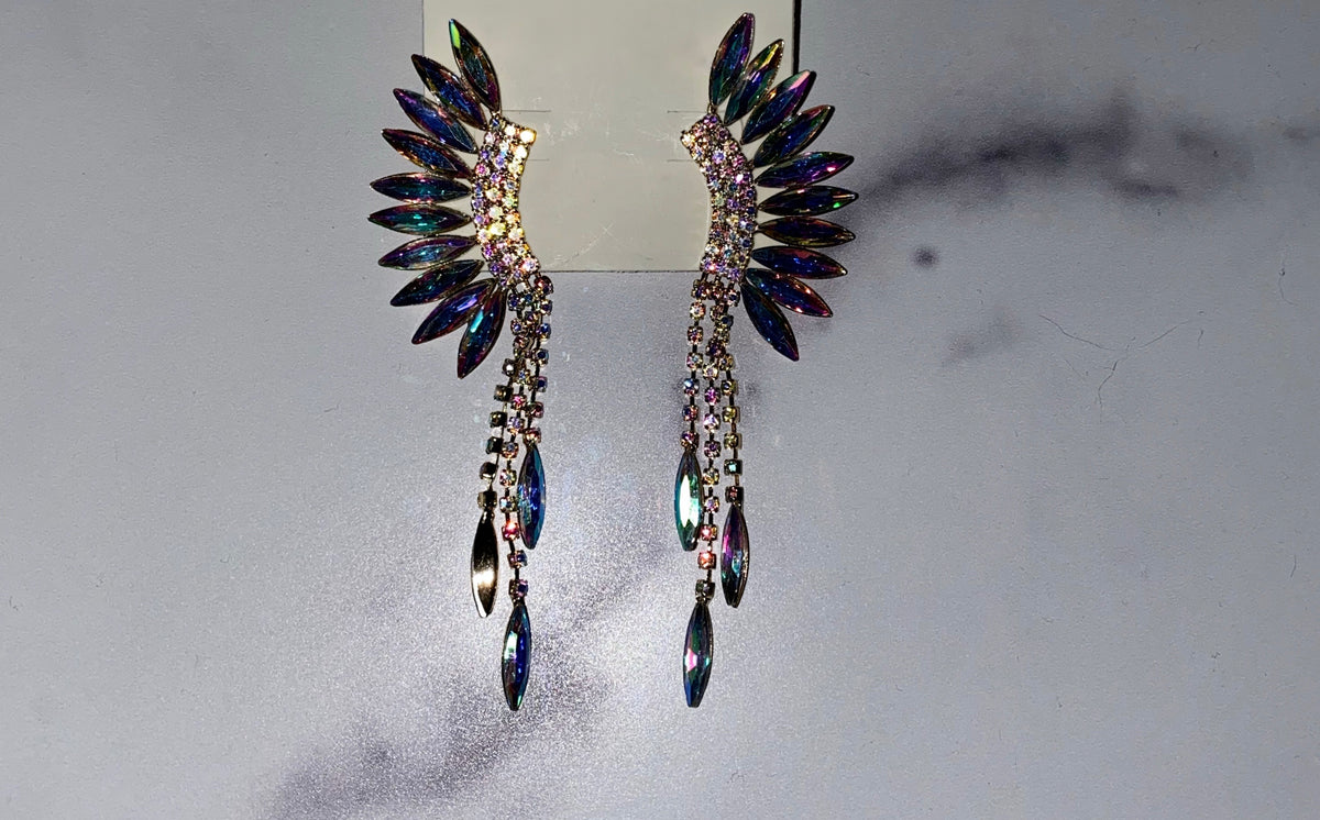 Dazzling | crystal earrings